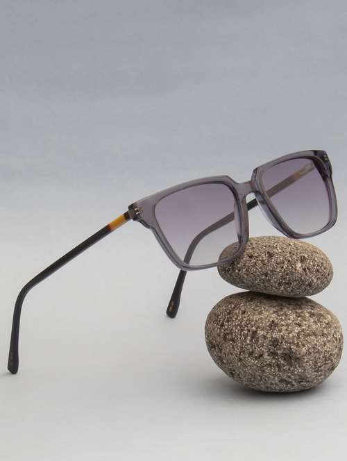 ted-smith unisex grey graded premium italian acetate sunglasses with  polarized lenses for men & women - 21711881 -  Standard Image - 0