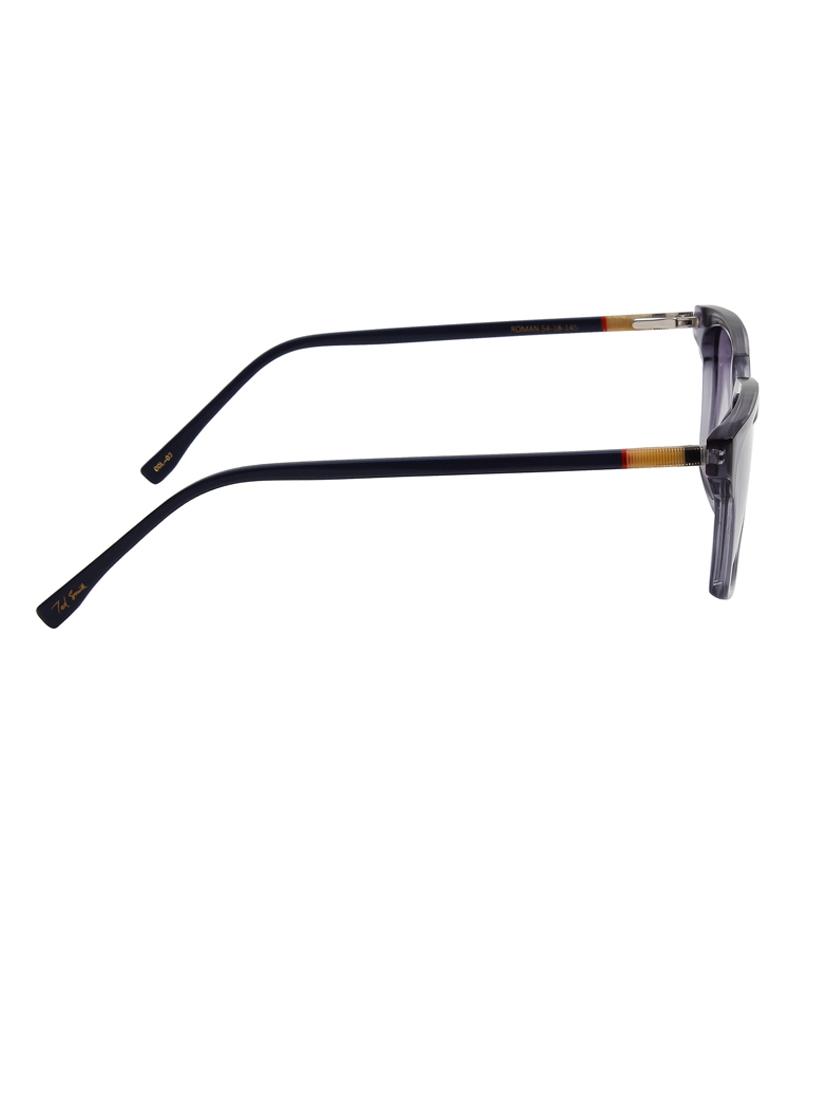 ted-smith unisex grey graded premium italian acetate sunglasses with polarized lenses for men & women - 21711881 - Standard Image - 4
