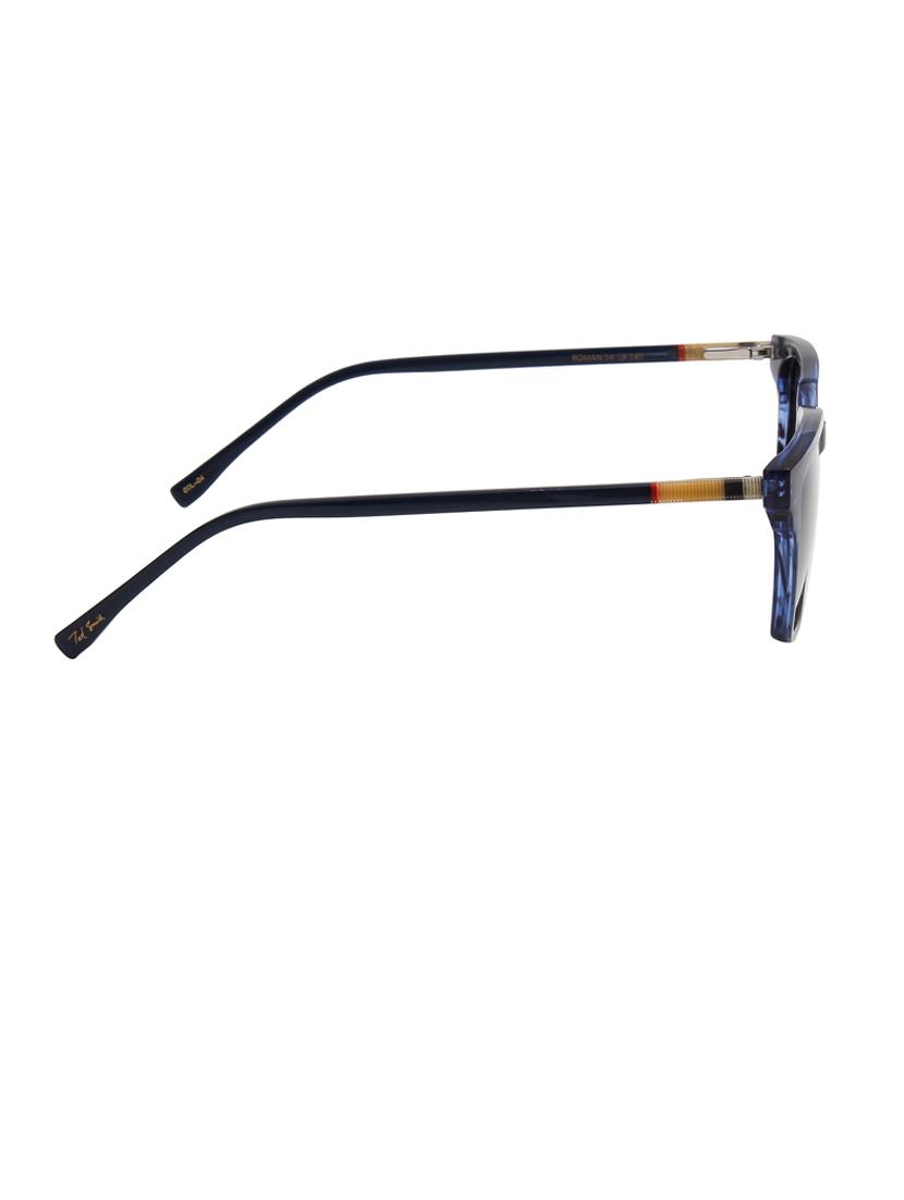 ted-smith unisex black premium italian acetate sunglasses with polarized lenses for men & women - 21711882 - Standard Image - 4