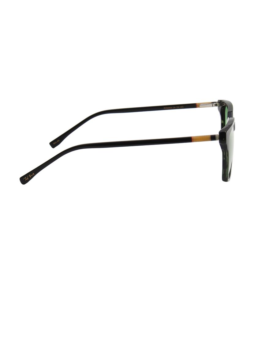 ted-smith unisex green premium italian acetate sunglasses with polarized lenses for men & women - 21711884 - Standard Image - 4