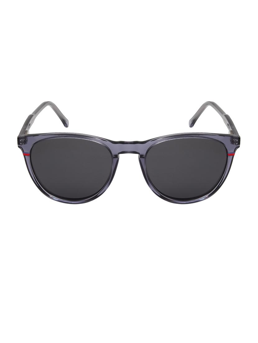 ted-smith unisex black premium italian acetate sunglasses with  polarized lenses for men & women - 21711887 -  Standard Image - 1