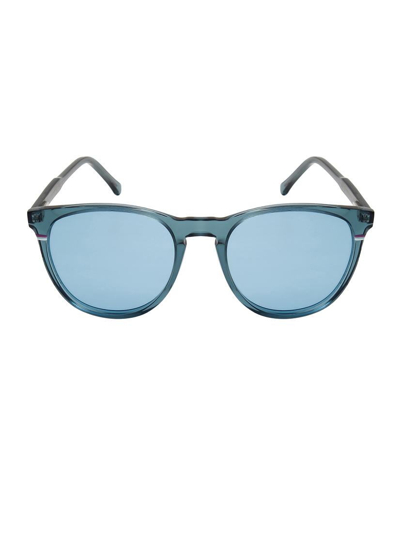 ted-smith unisex blue premium italian acetate sunglasses with polarized lenses for men & women - 21711888 - Standard Image - 1