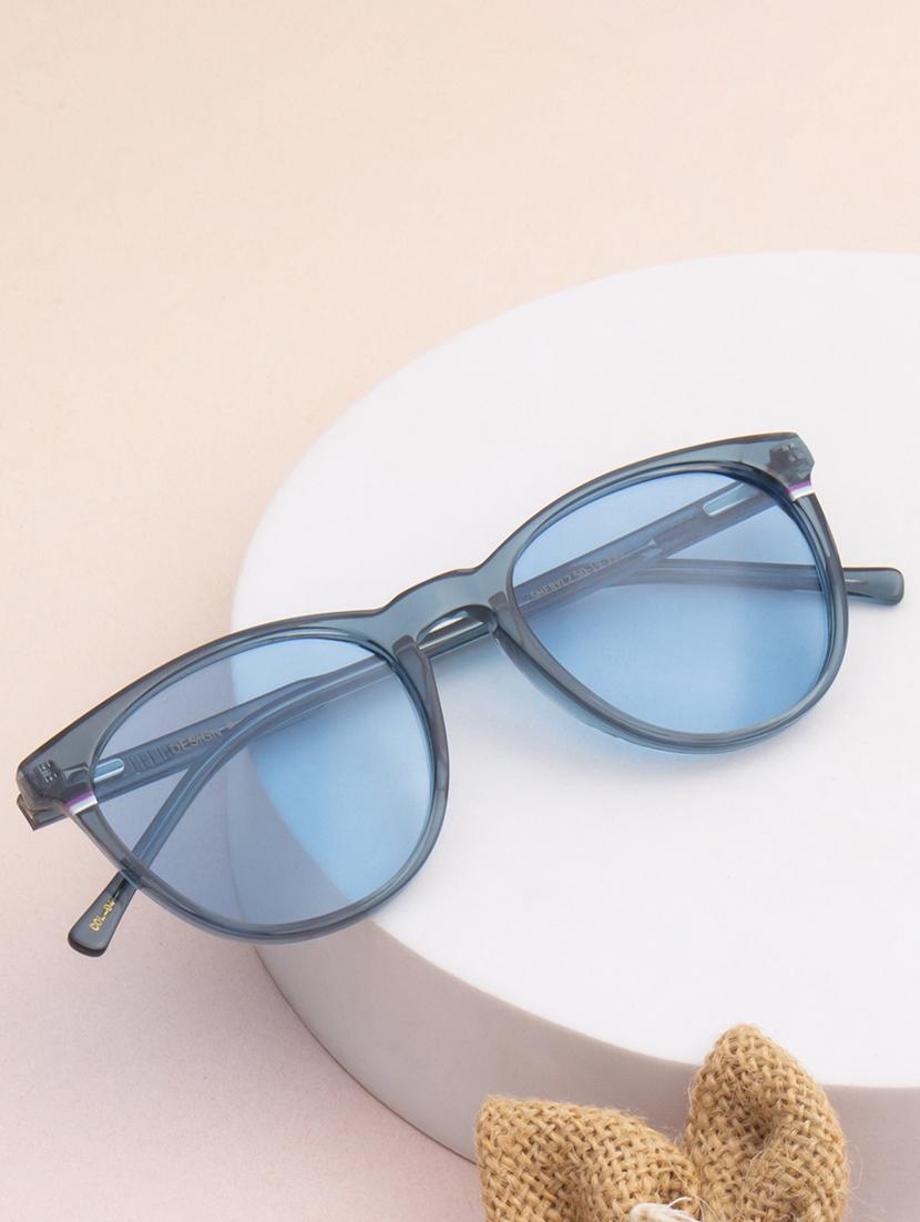 ted-smith unisex grey graded premium italian acetate sunglasses with polarized lenses for men & women - 21711889 - Zoom Image - 0