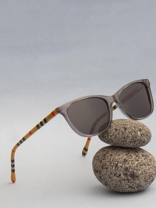 ted-smith women black premium italian acetate sunglasses with  polarized lenses for men & women - 21711896 -  Standard Image - 0
