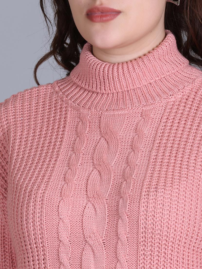 women long sleeves self design pullover - 21711899 - Standard Image - 6
