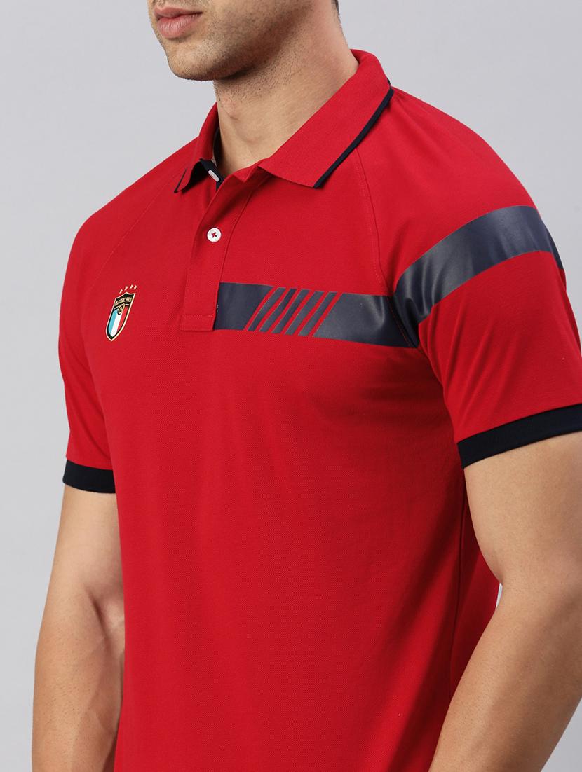 men solid short sleeves polo t-shirt - 21712291 - Standard Image - 4