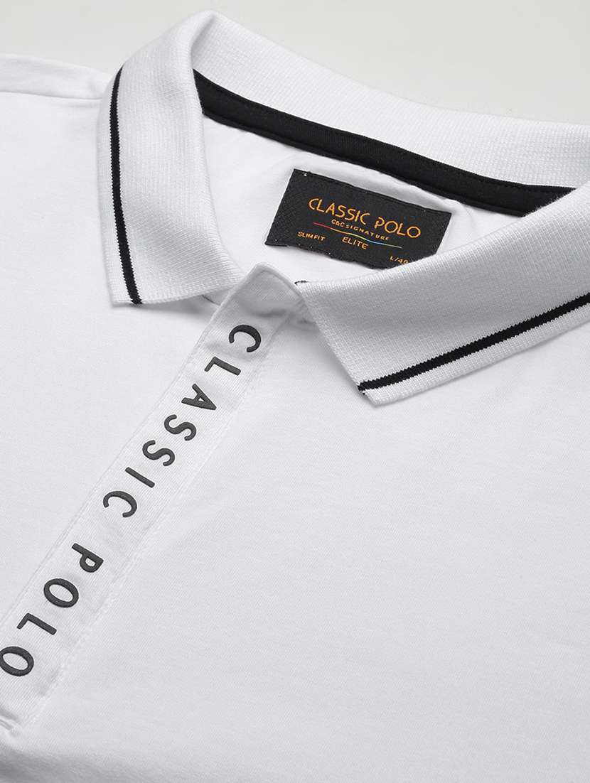 men solid short sleeves polo t-shirt - 21712315 -  Standard Image - 4