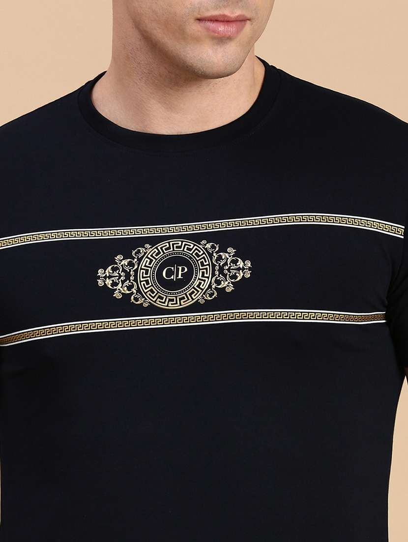 men printed short sleeves t-shirt - 21712316 -  Standard Image - 4