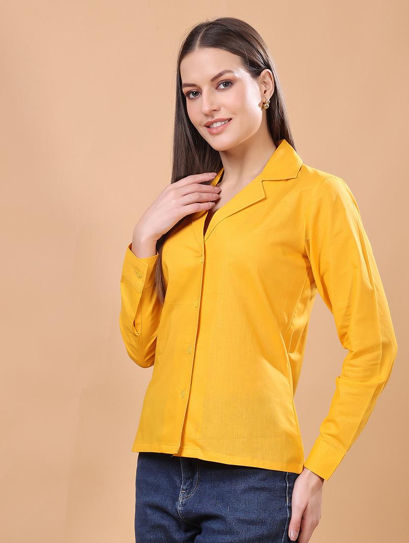women solid long sleeve shirt - 21712510 -  Zoom Image - 0