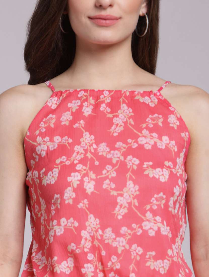 women floral print jumpsuit - 21712593 - Standard Image - 4
