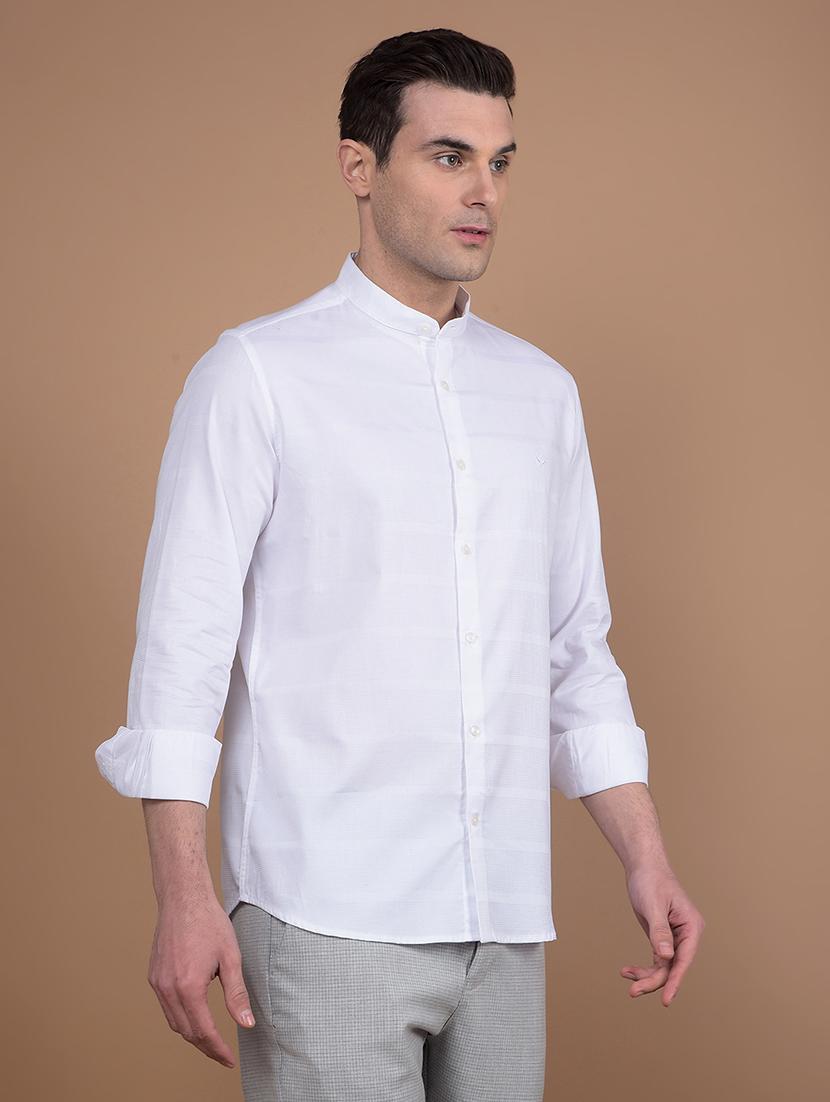 men solid long sleeve casual shirt - 21713392 - Standard Image - 1