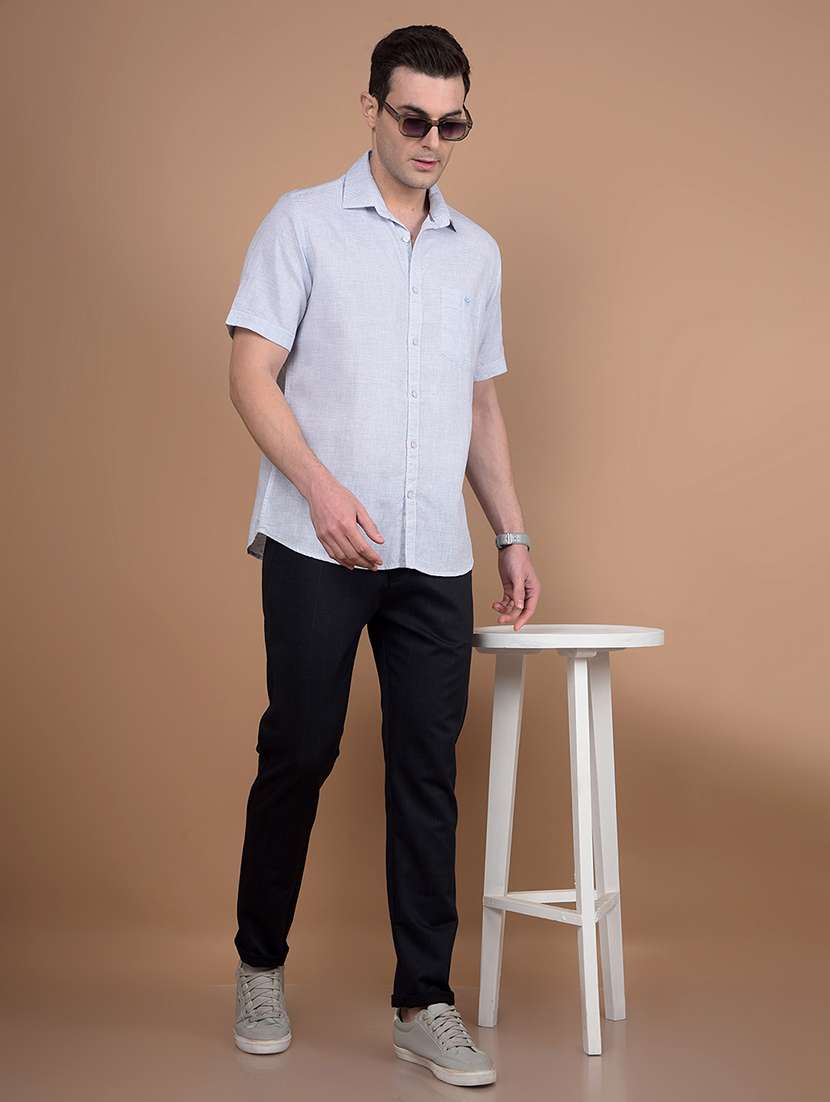 men solid mid rise chinos  - 21713426 -  Standard Image - 4