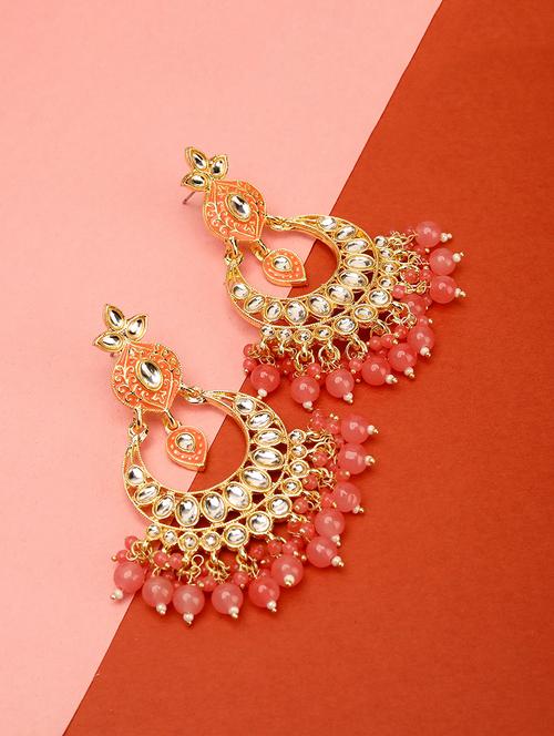 women gold plated chandbali  - 21713744 -  Standard Image - 0