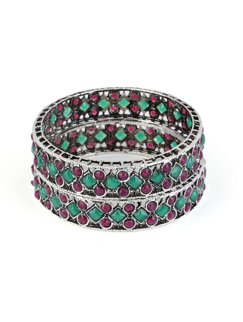 set of two embellished bangles - 21713838 -  Standard Image - 1