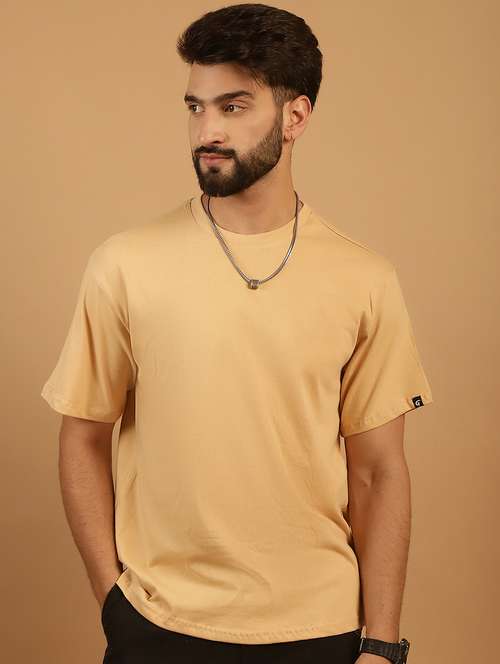 men short sleeves plain t-shirt - 21714109 - Standard Image - 0