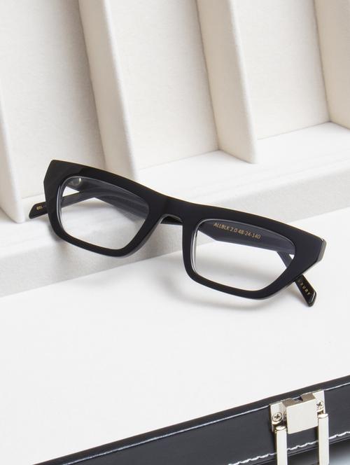 ted-smith black cat eye premium italian frames for women - 21715094 -  Standard Image - 0