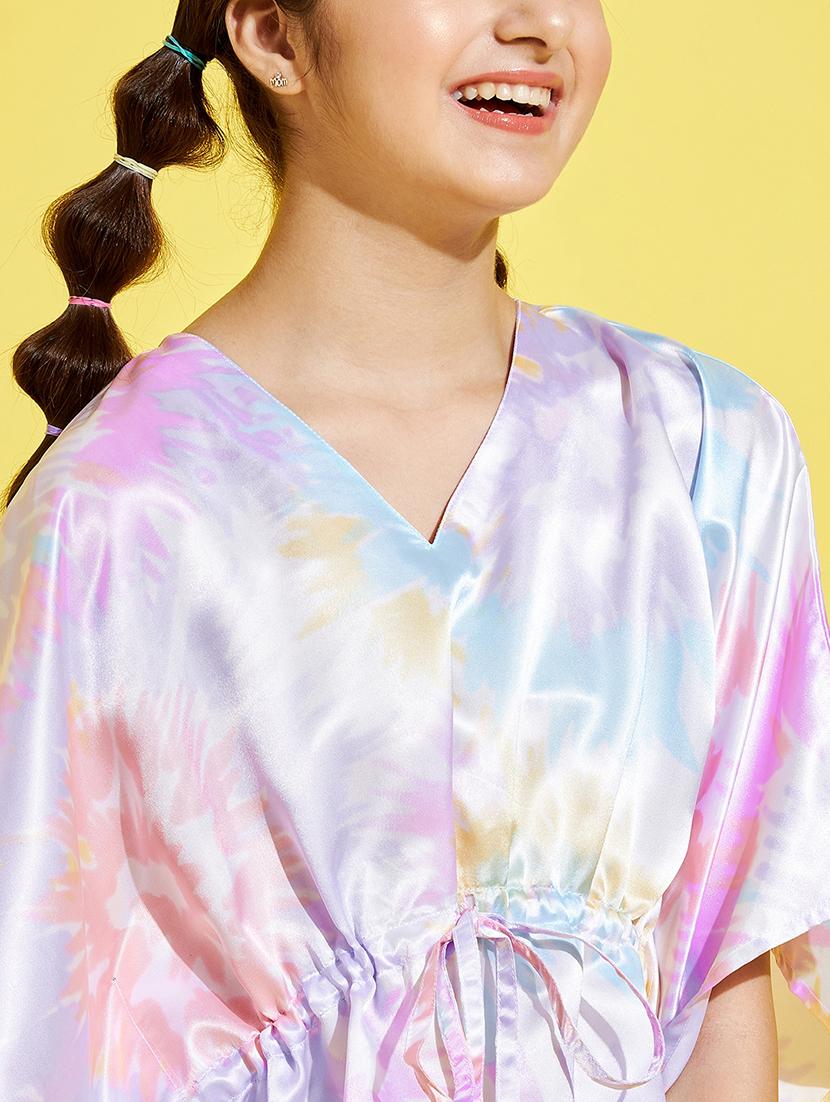 women printed nightwear pyjama set - 21715915 - Standard Image - 4