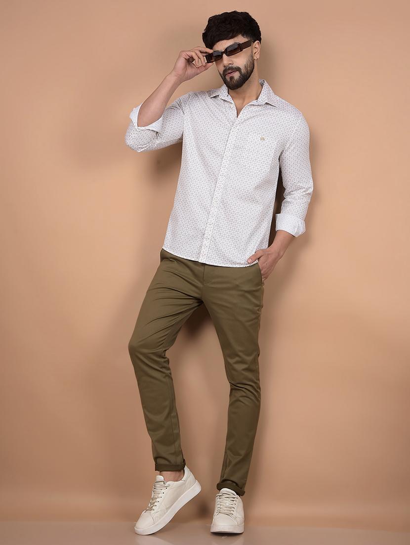 men long sleeves printed casual shirt - 21716311 - Standard Image - 4