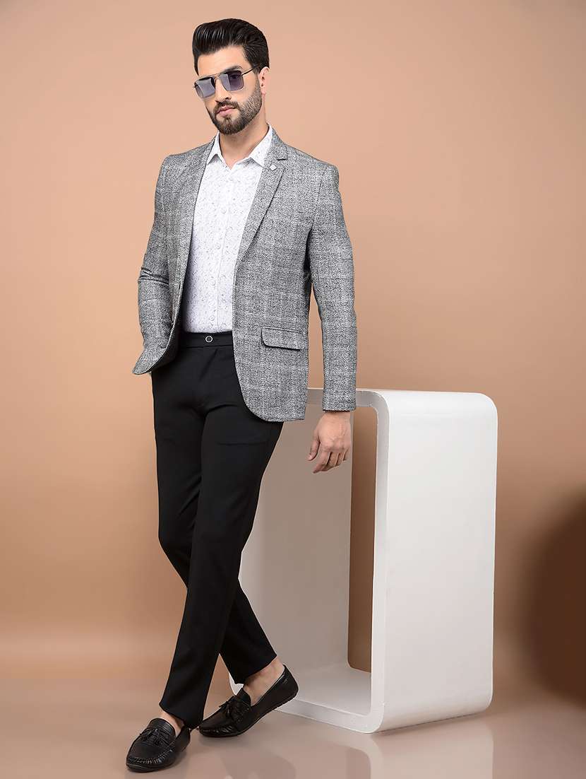 men single breasted formal blazer - 21716489 -  Standard Image - 4