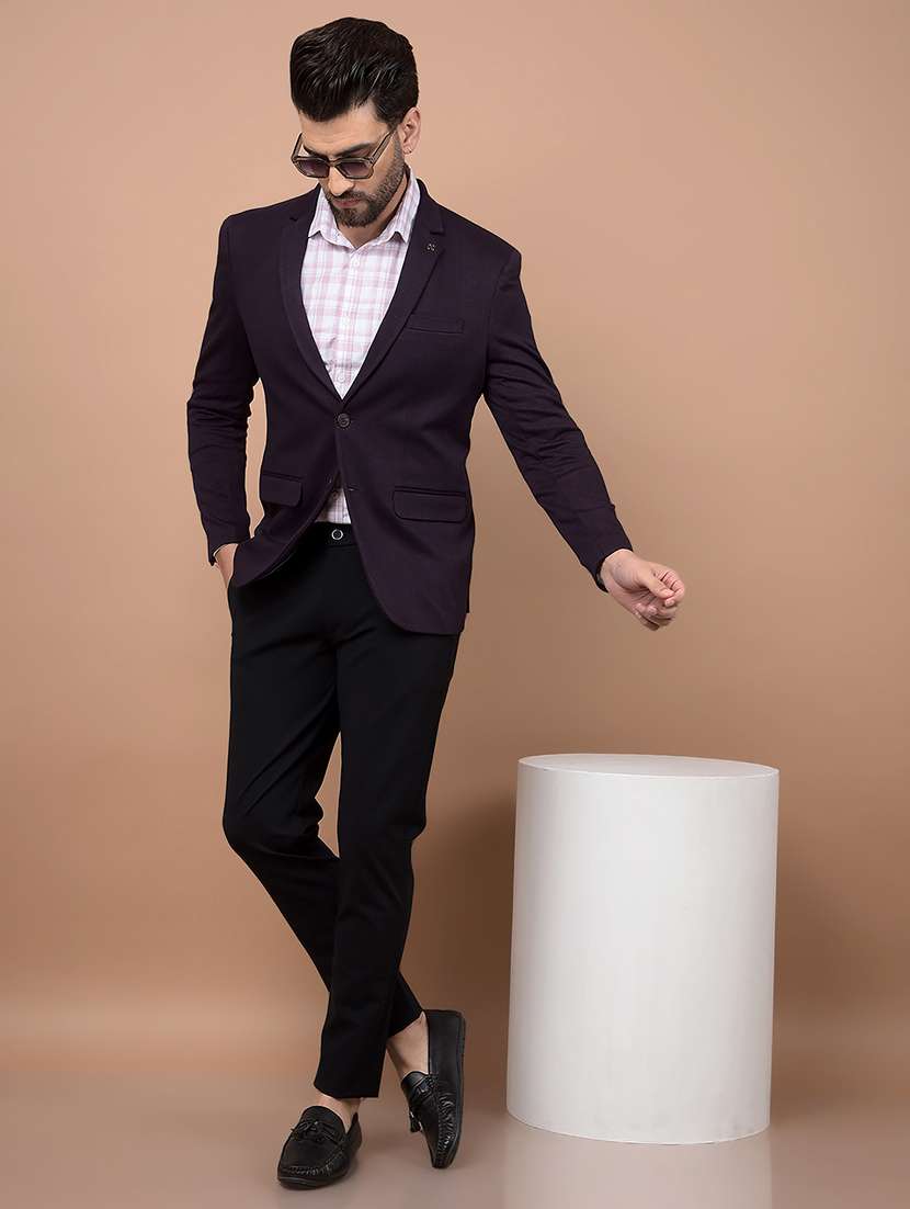 men single breasted formal blazer - 21716490 -  Standard Image - 4
