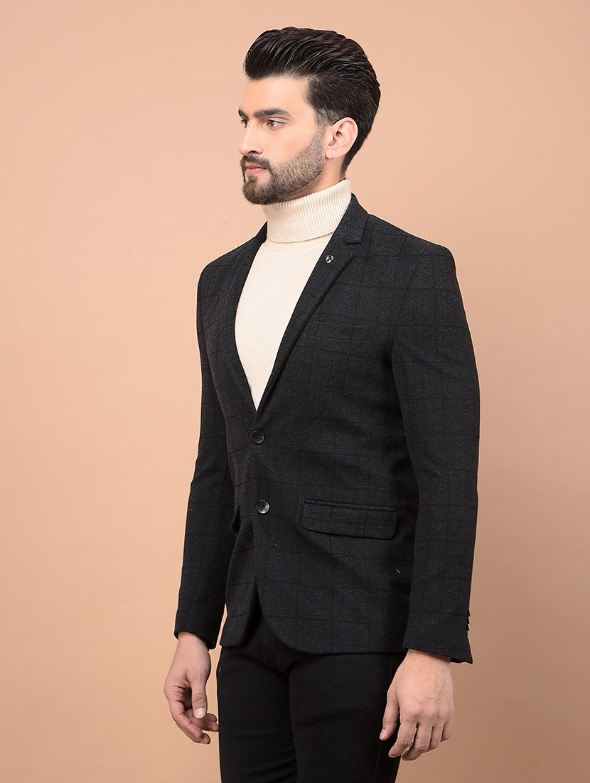 men single breasted formal blazer - 21716491 - Standard Image - 1