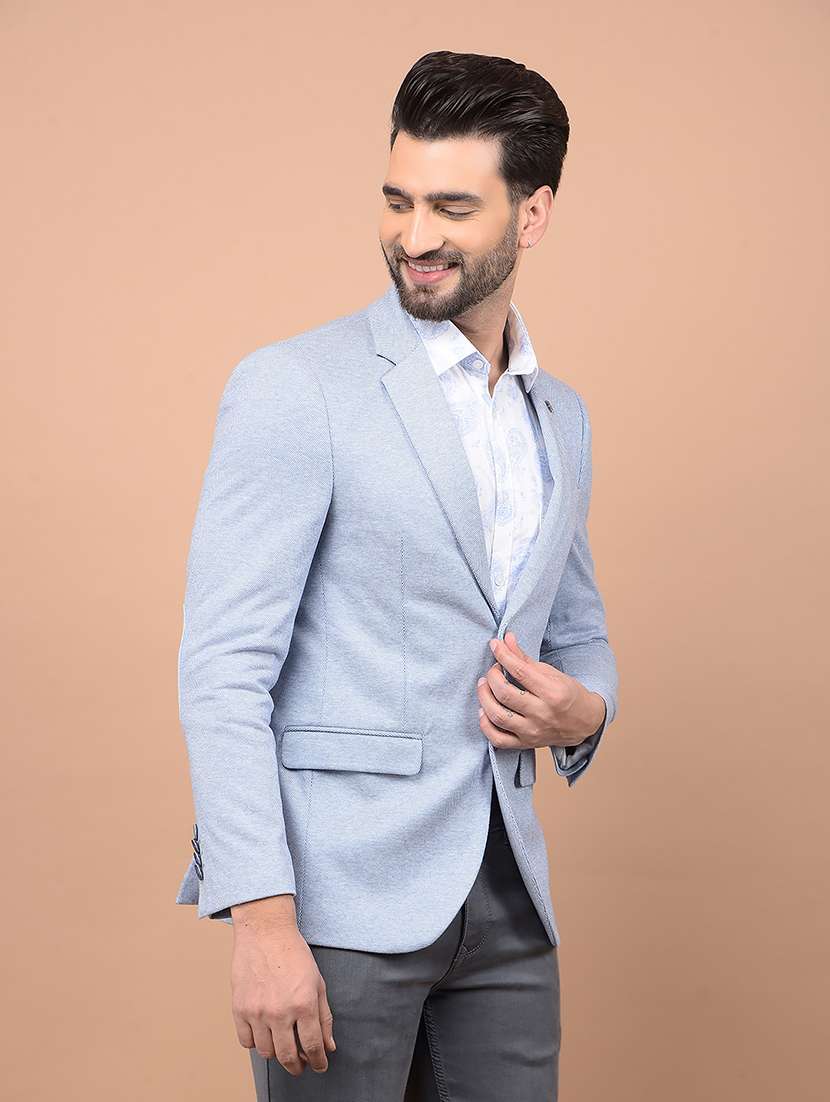 men single breasted formal blazer - 21716495 -  Standard Image - 1