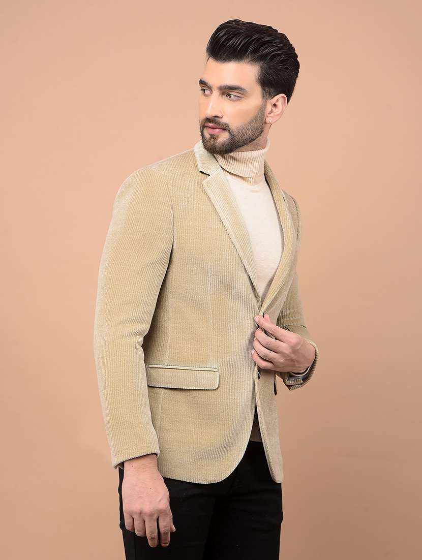 Men Single Breasted Formal Blazer - 21716497 -  Standard Image - 1
