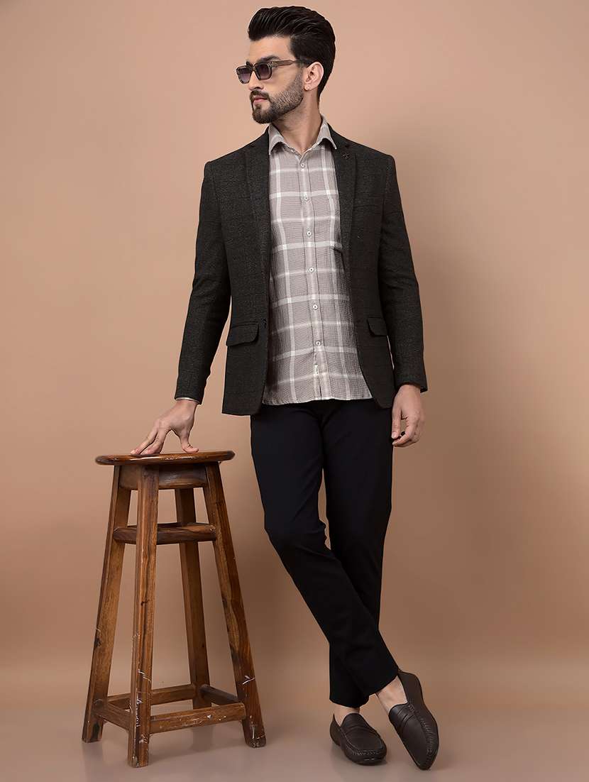 men single breasted formal blazer - 21716502 -  Standard Image - 4