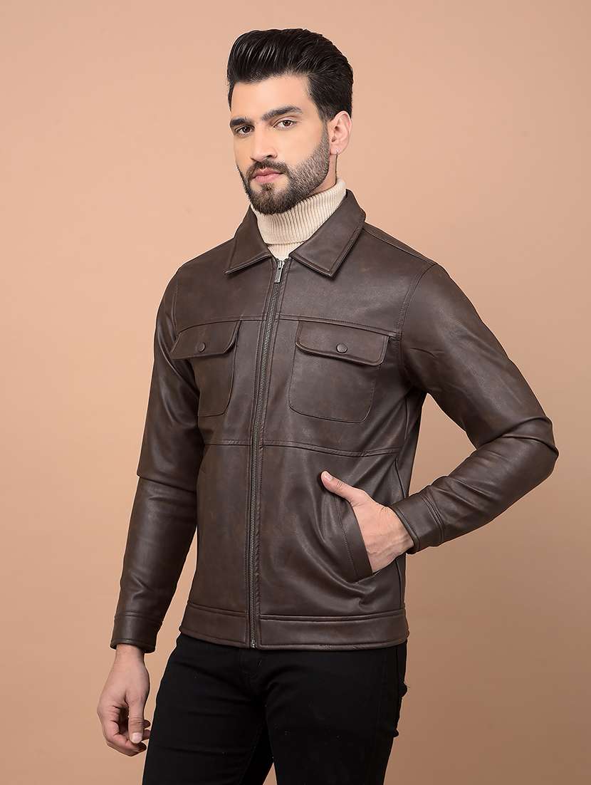 men long sleeves casual jacket - 21716511 -  Standard Image - 1