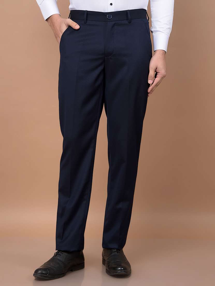 men solid 2-piece suit set - 21716543 -  Standard Image - 1