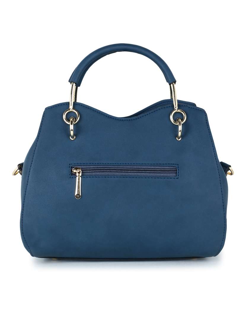 women solid handbag with detachable strap - 21717083 -  Standard Image - 1