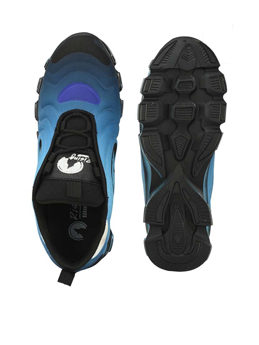 men lace up running sport shoes - 21717385 -  Standard Image - 4