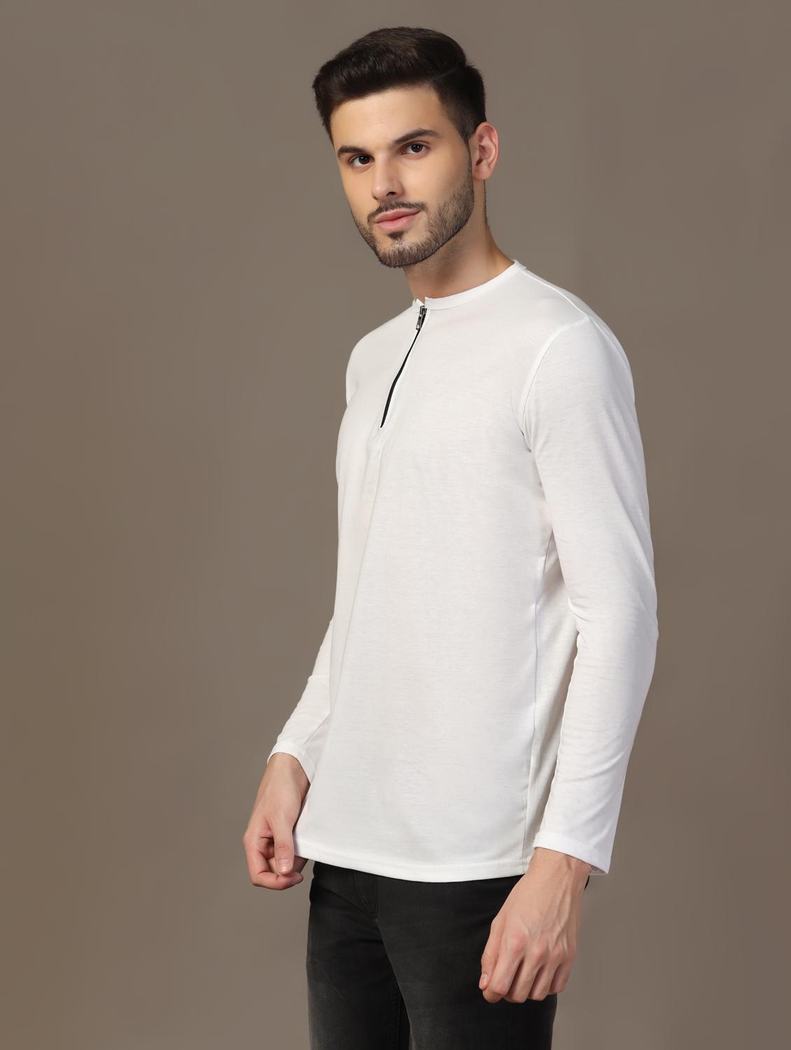 men long sleeves plain t-shirt - 21717593 -  Standard Image - 1