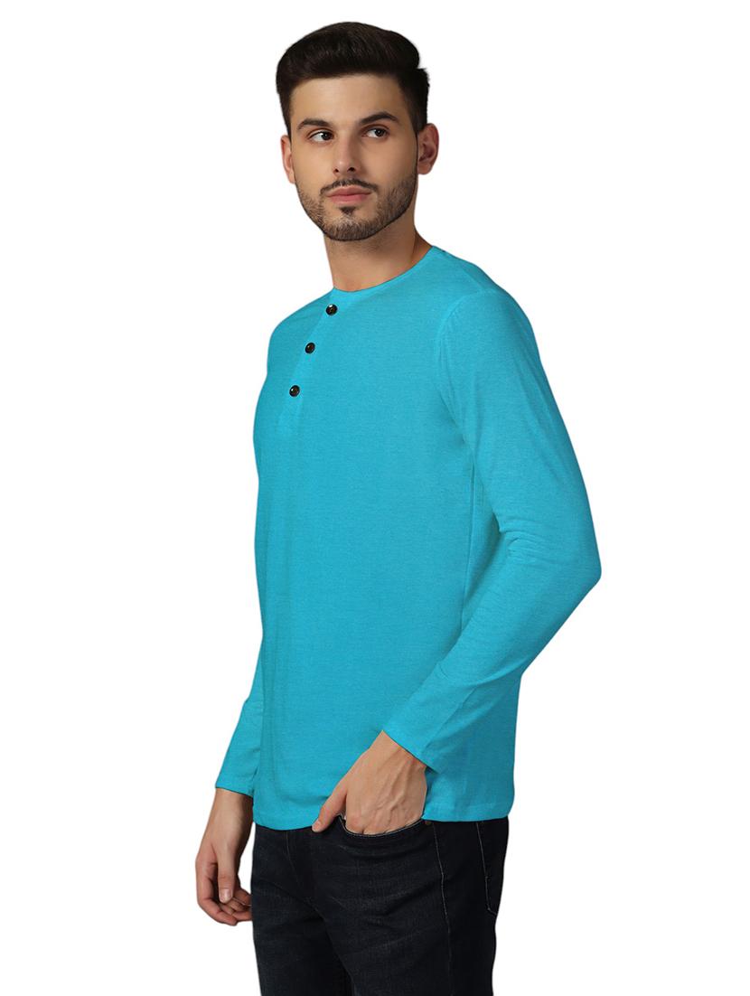men long sleeves plain t-shirt - 21717648 - Standard Image - 1