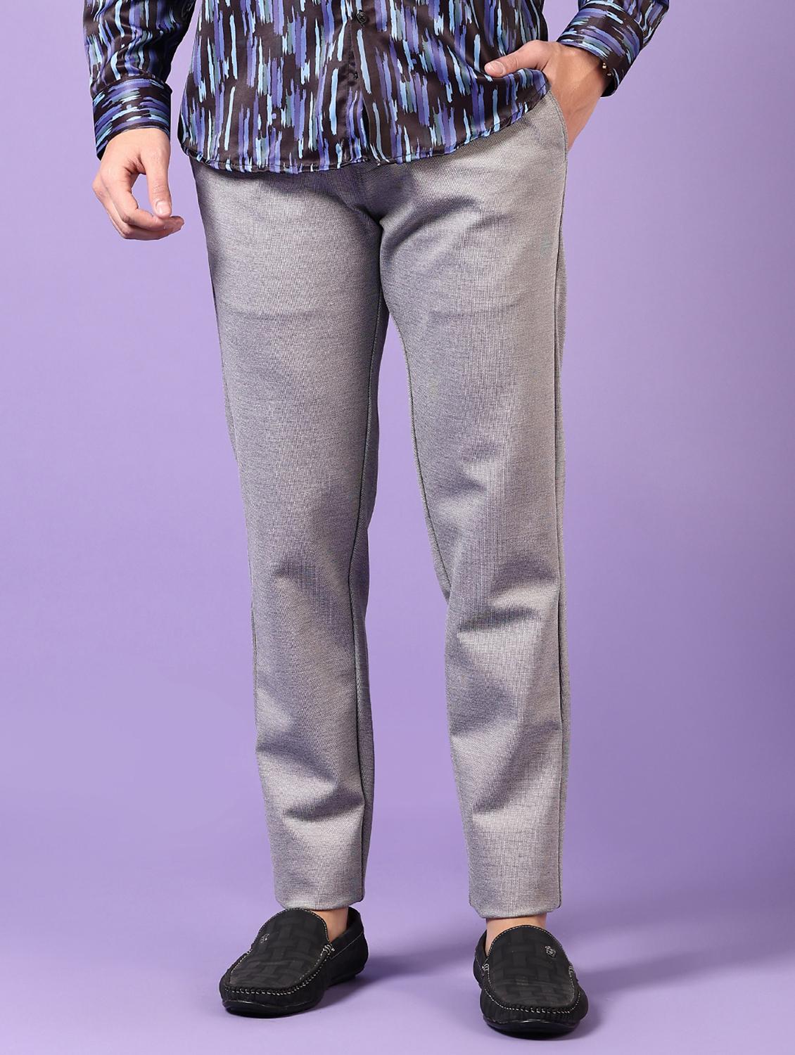 navy blue cotton chinos casual trousers