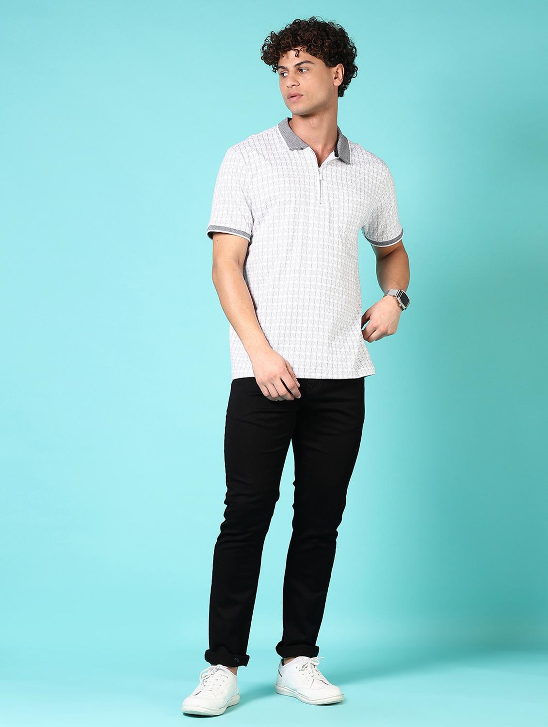 men solid mid rise denim jeans - 21718030 - Standard Image - 4