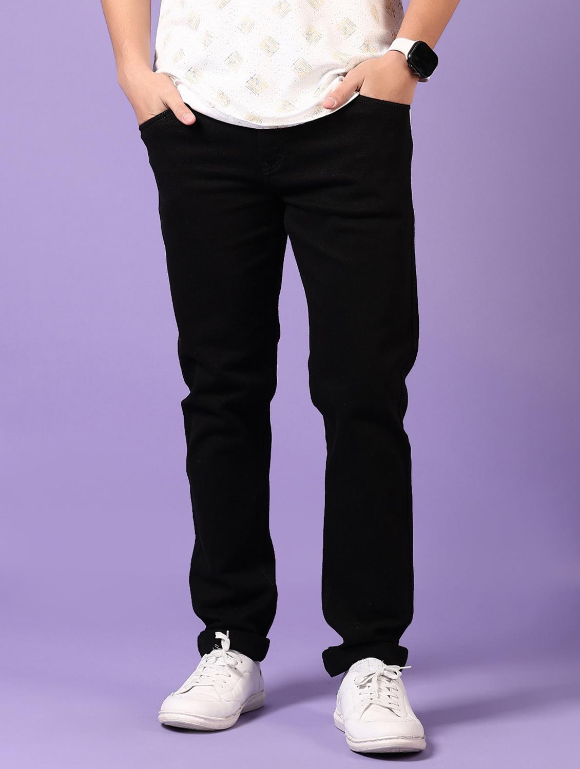 men solid mid rise denim jeans - 21718041 - Zoom Image - 0