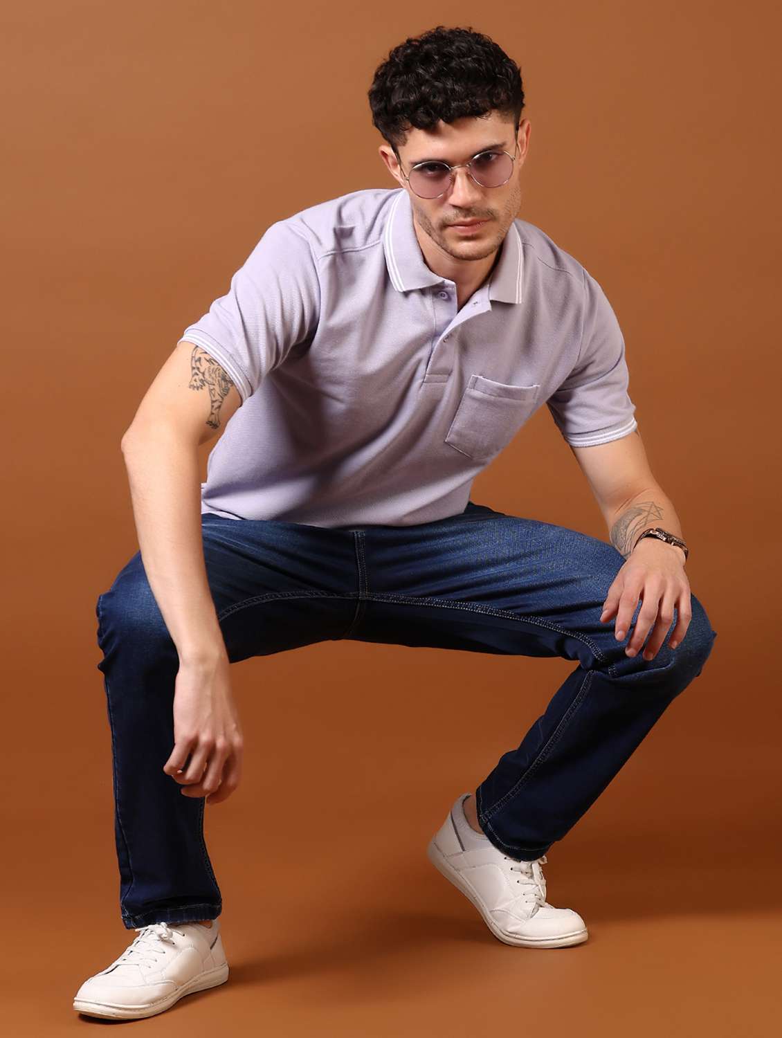 men washed mid rise jeans - 21718048 -  Standard Image - 4