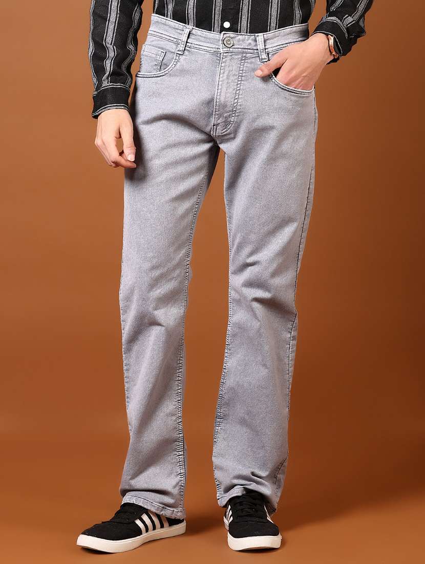 men pain mid rise denim jeans