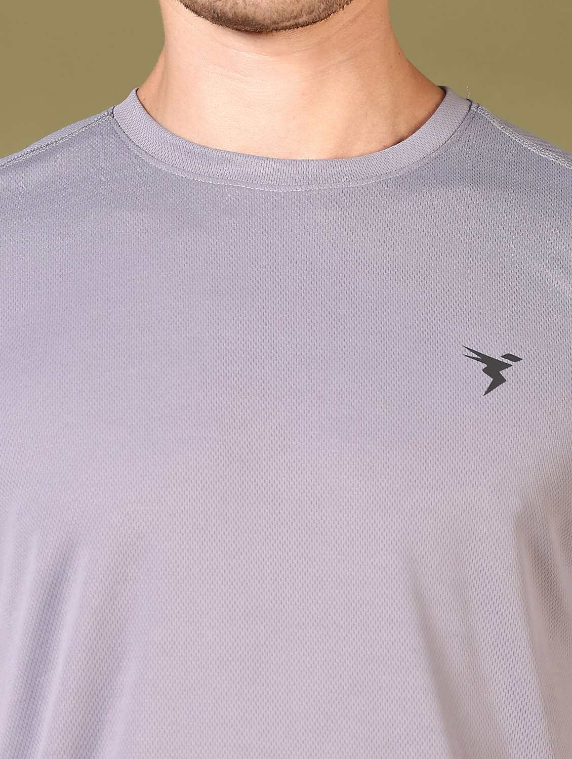 men solid short sleeve t-shirt - 21718109 -  Standard Image - 4