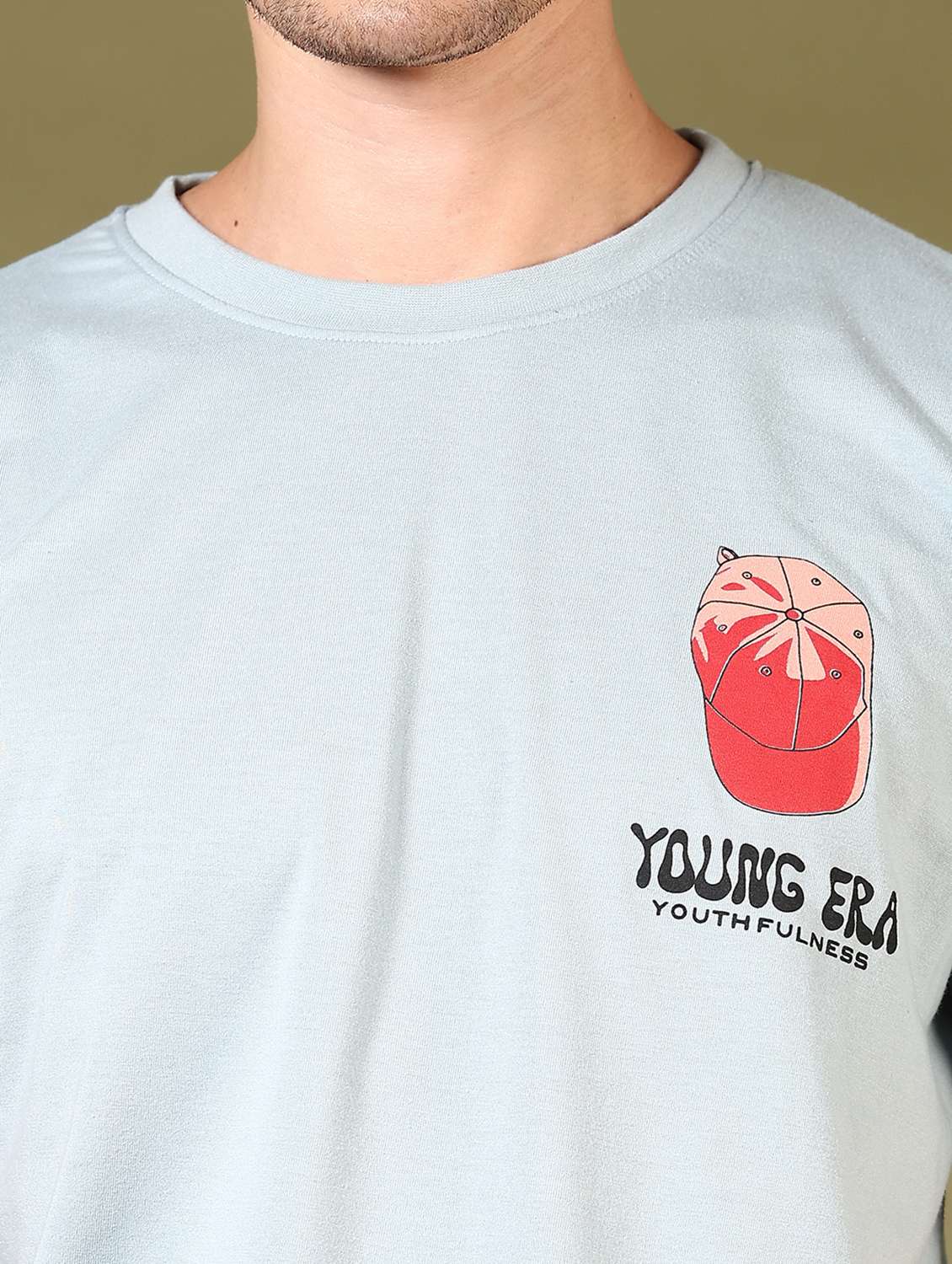 men back print short sleeve t-shirt - 21718114 -  Standard Image - 4