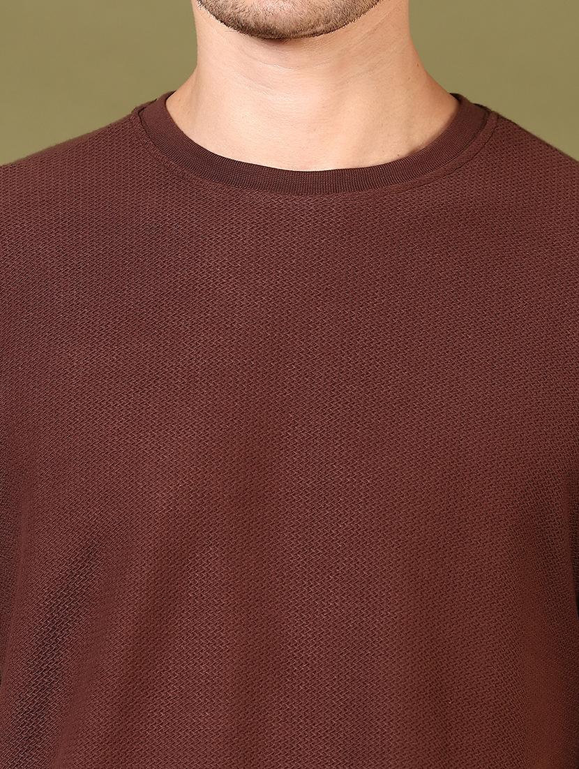 men solid short sleeve t-shirt - 21718130 - Standard Image - 4