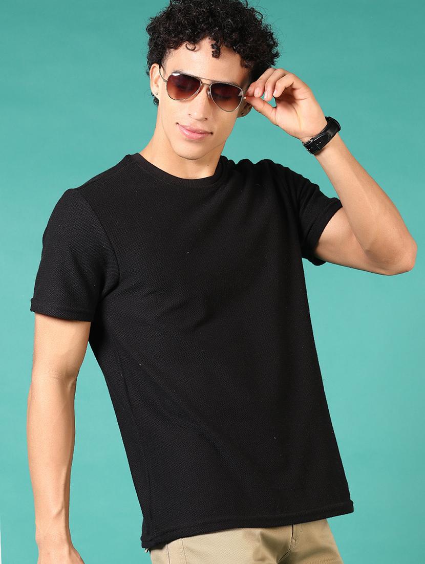 men solid short sleeve t-shirt - 21718131 -  Standard Image - 1