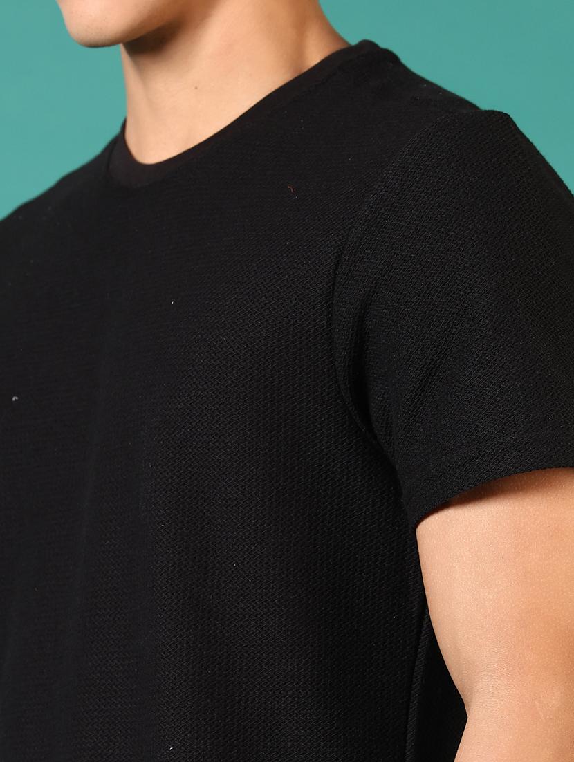 men solid short sleeve t-shirt - 21718131 - Standard Image - 4