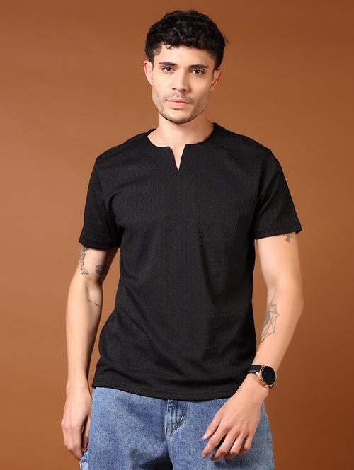men solid short sleeve t-shirt - 21718136 - Standard Image - 0