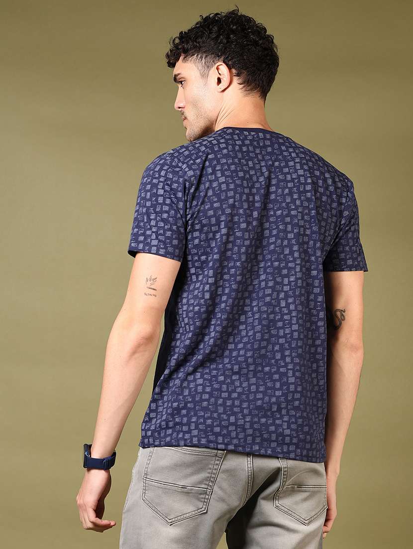 men printed short sleeve t-shirt - 21718147 -  Standard Image - 1