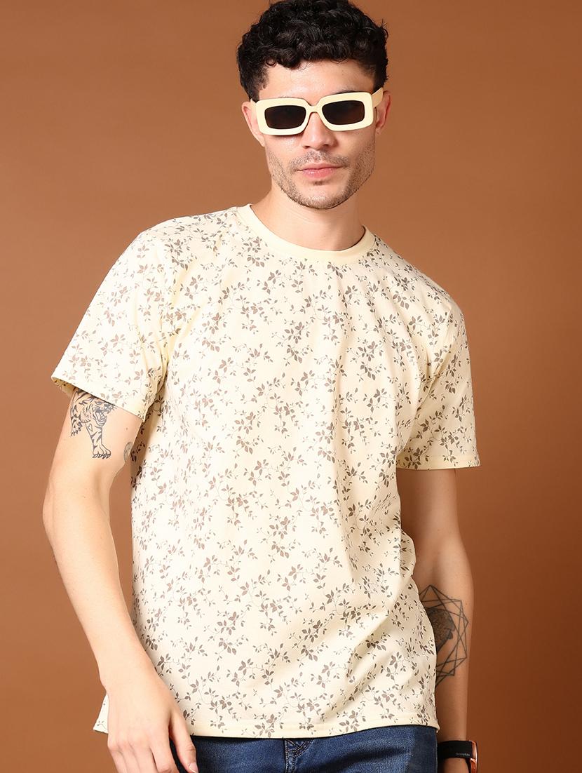 men printed short sleeve t-shirt - 21718150 -  Standard Image - 1