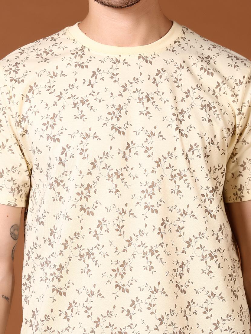 men printed short sleeve t-shirt - 21718150 - Standard Image - 4