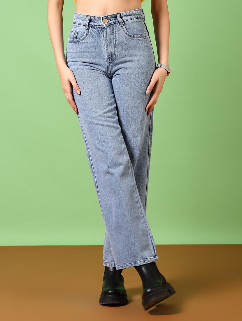 women high rise denim jeans - 21718182 -  Zoom Image - 0