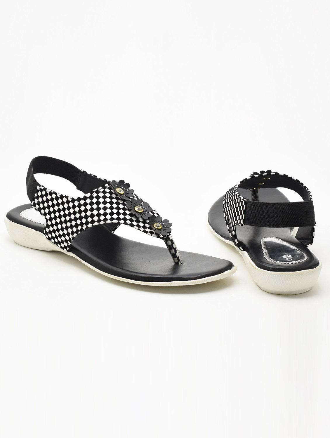 women t-strap flat sandal - 21718198 -  Standard Image - 1